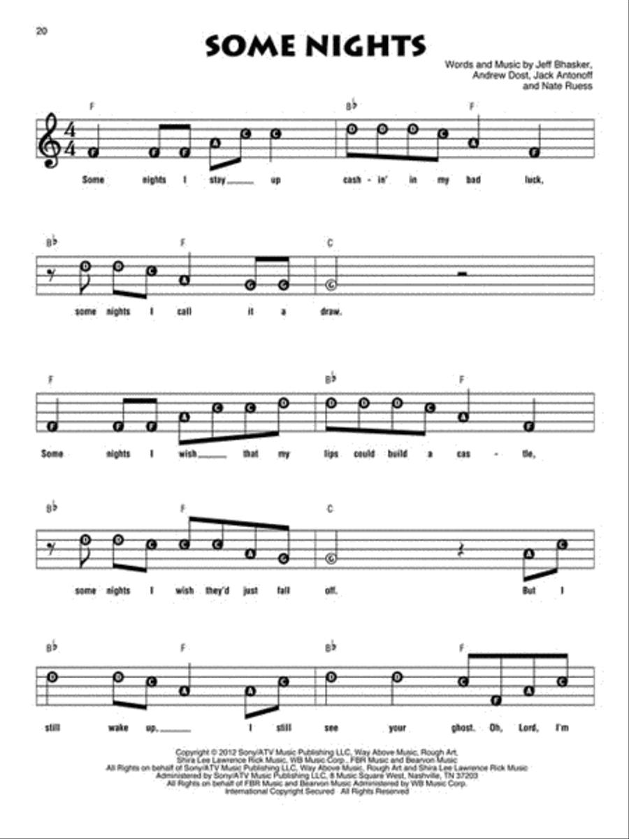 Top Hits – Recorder Fun! Recorder scores gallery preview page 4