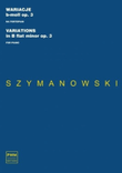 Variations in B Flat Minor Op. 3 for Piano