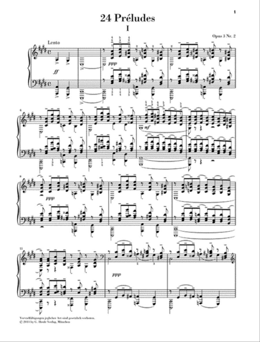 24 Preludes 24 Preludes Piano Solo scores gallery preview page 4