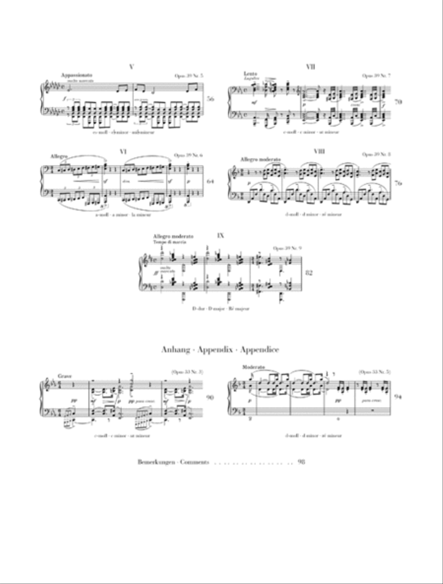 Etudes-Tableaux Etudes-Tableaux Piano Method scores gallery preview page 3