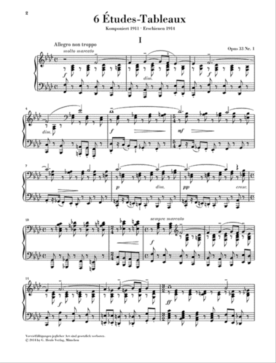 Etudes-Tableaux Etudes-Tableaux Piano Method scores gallery preview page 4