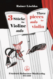 3 Stücke für Violine