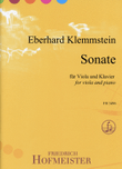 Sonate für Viola und Klavier