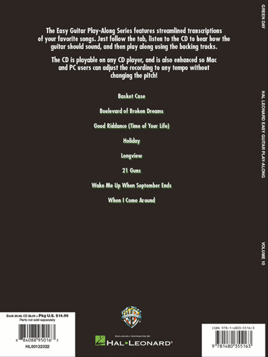 Green Day Electric Guitar scores gallery preview page 6
