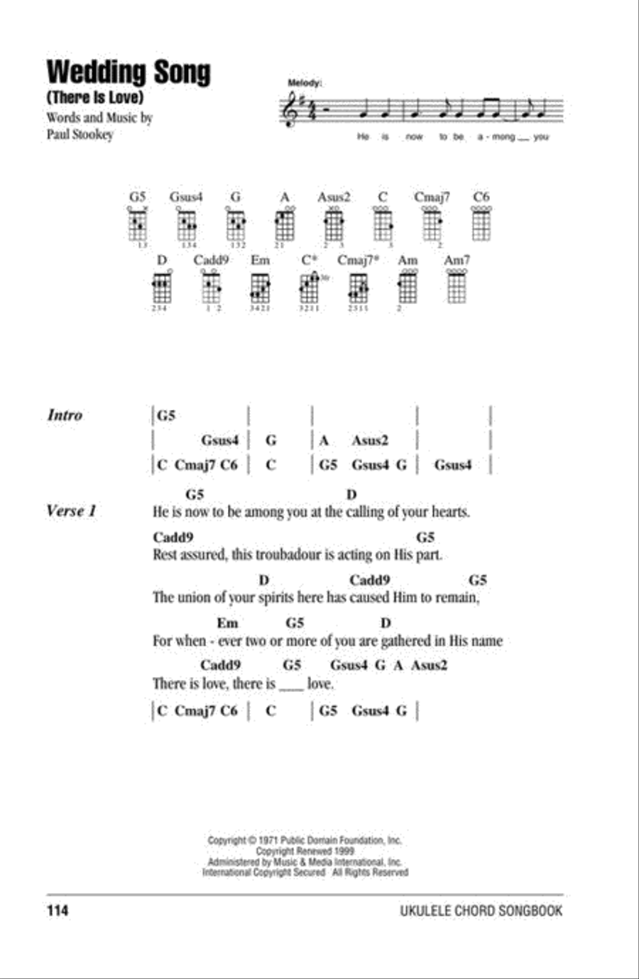 Peter, Paul & Mary – Ukulele Chord Songbook Ukulele scores gallery preview page 6