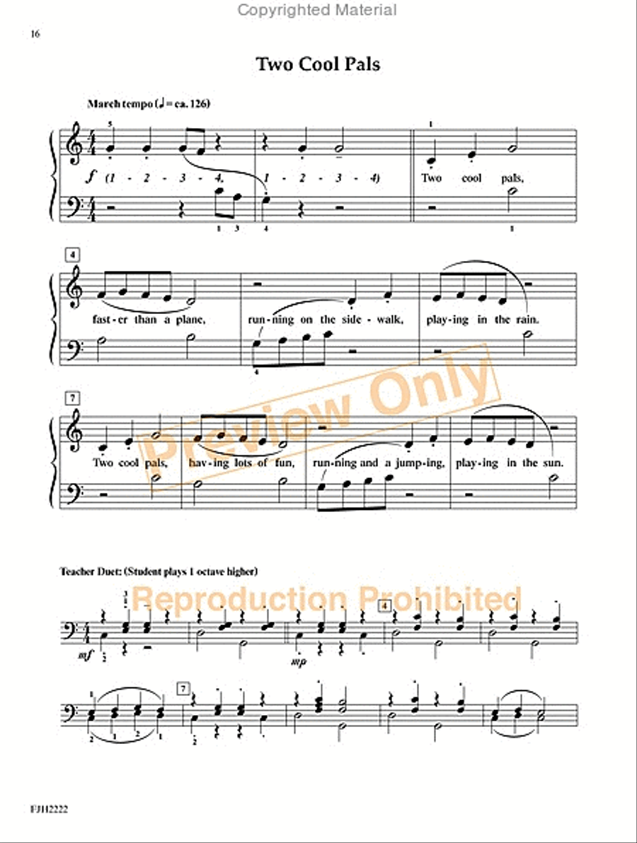 Look at Me! (NFMC) Easy Piano scores gallery preview page 4