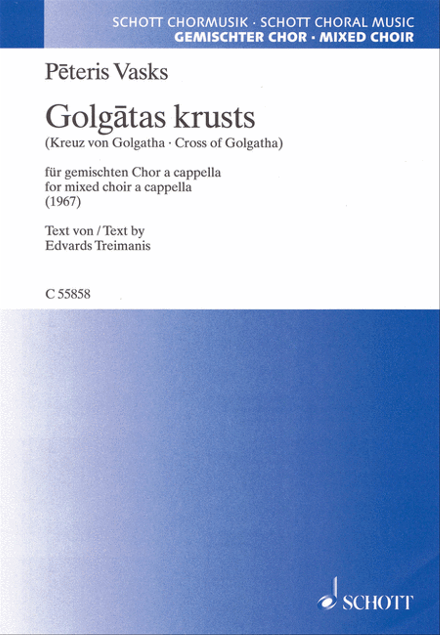 Cross of Golgotha Cross of Golgotha 4-Part scores gallery preview page 1