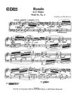 Rondo in G Major, Op. 51, No. 2