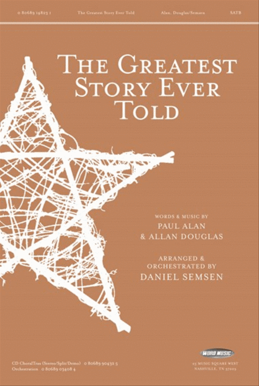The Greatest Story Ever Told - Orchestration Choir scores gallery preview page 1
