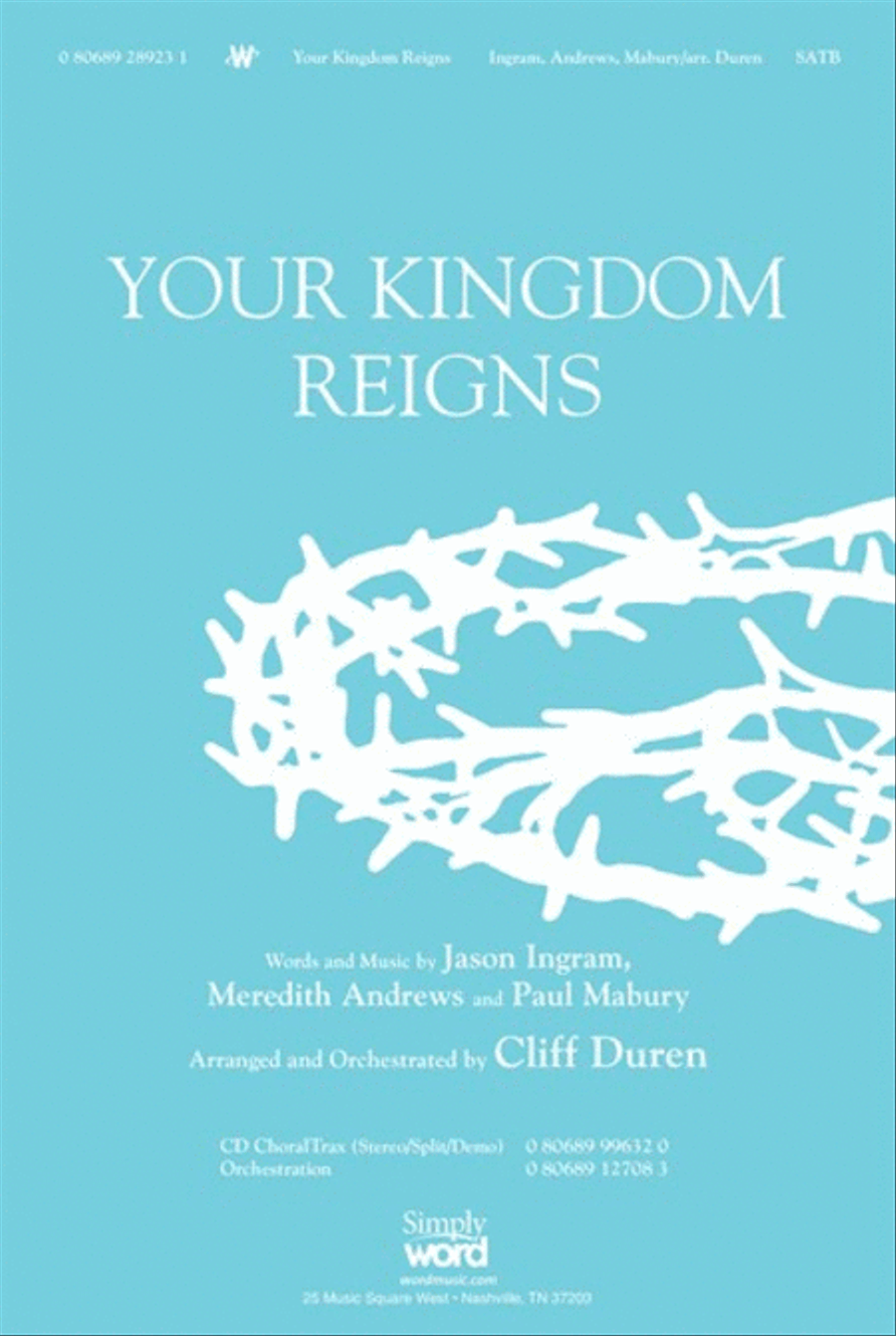 Your Kingdom Reigns - Anthem Choir scores gallery preview page 1