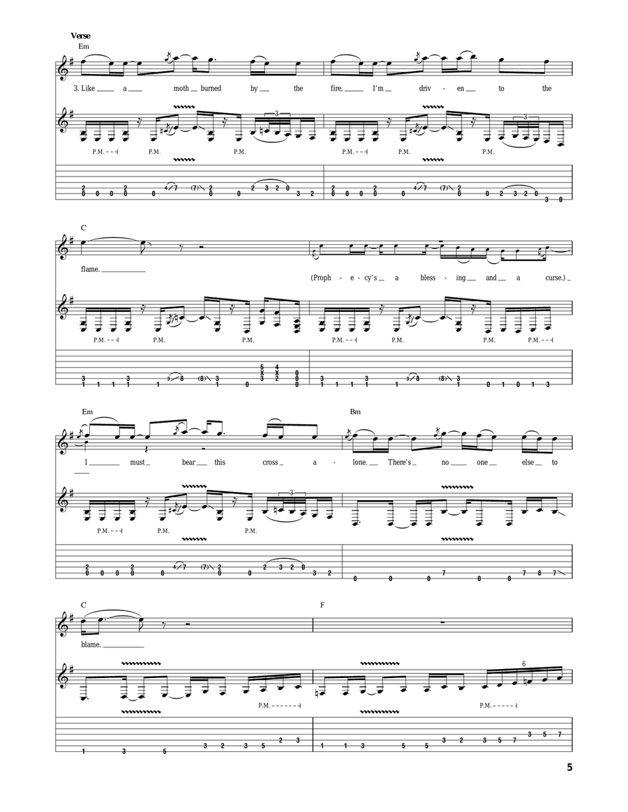 The Bigger Picture The Bigger Picture Acoustic Guitar scores gallery preview page 5