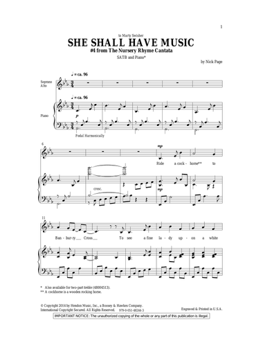 She Shall Have Music