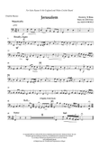 Jerusalem (in key of F) - Double Bass