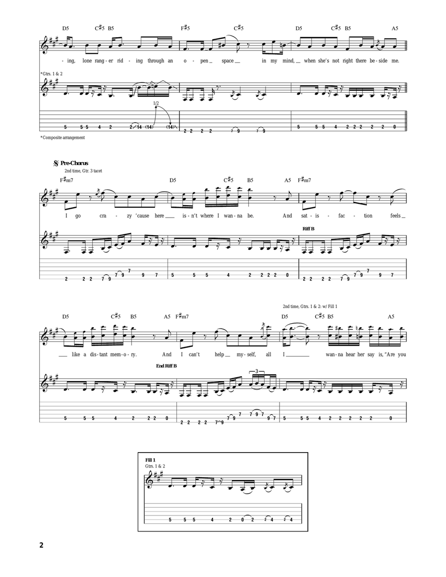 R U Mine? R U Mine? Acoustic Guitar scores gallery preview page 2