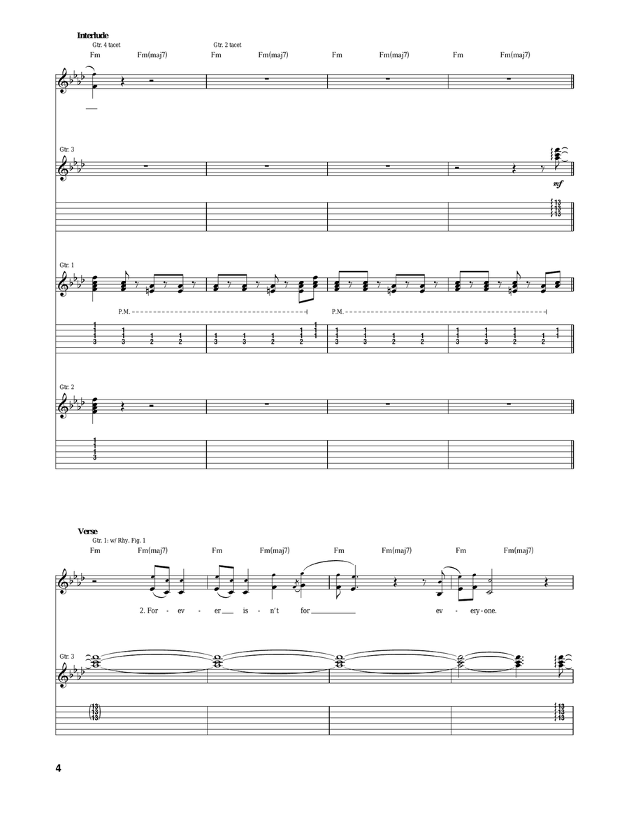 Snap Out Of It Snap Out Of It Acoustic Guitar scores gallery preview page 4