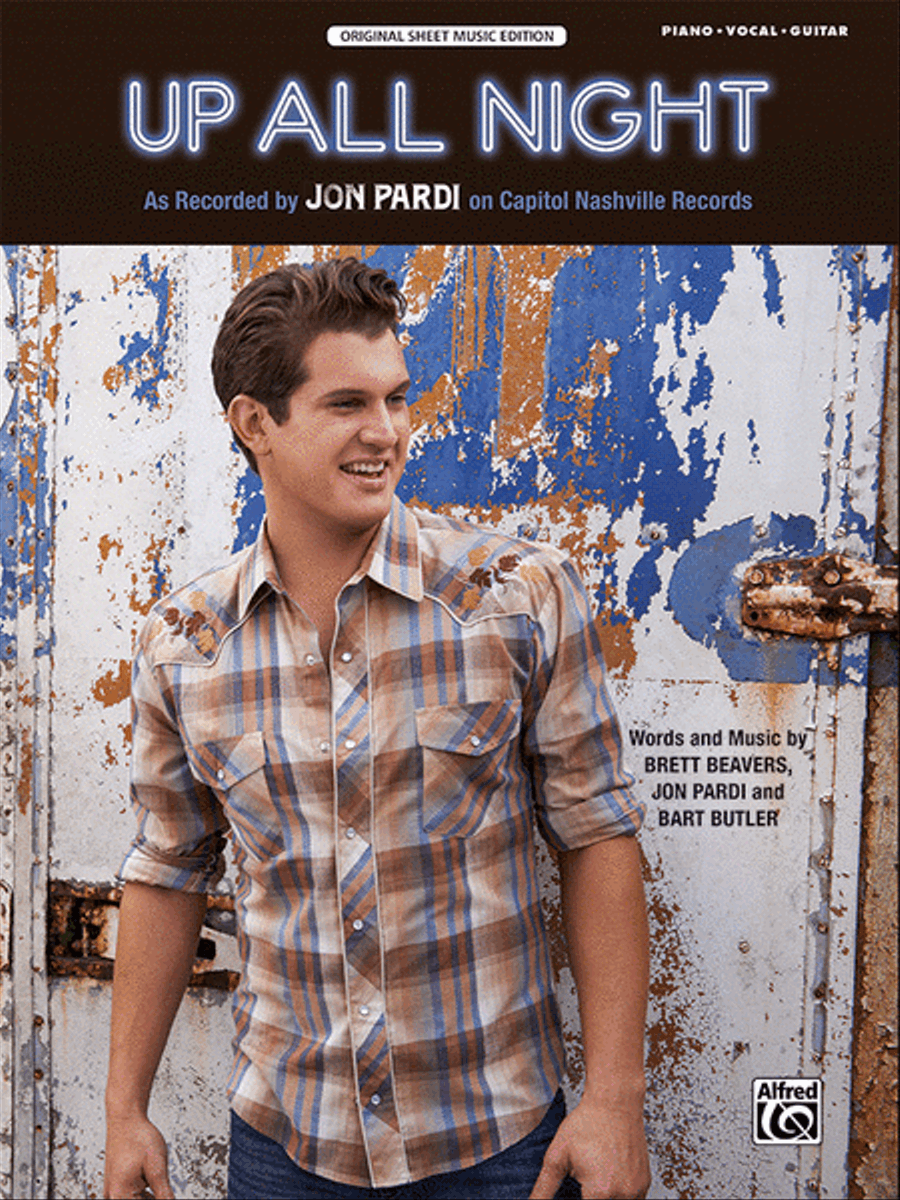 Up All Night Piano, Vocal, Guitar scores gallery preview page 1