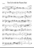 Debussy The Girl with Flaxen Hair, for string quartet, CD001