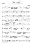 Respighi Italiana from Ancient Airs and Dances Suite No.3, for string quartet, CR001