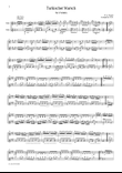 Mozart Turkischer Marsch, for 2 Violins, VN207
