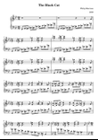 The Black Cat for Piano Solo