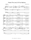 Praise The Lord, All You Nations mini preview