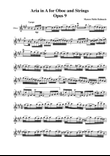 Aria for Oboe and Strings Opus 9 (PARTS)