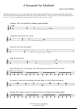 A Serenade for Adelaide
