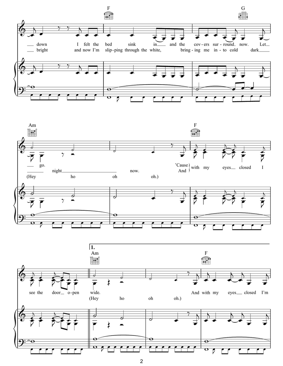 Running If You Call My Name Acoustic Guitar scores gallery preview page 2