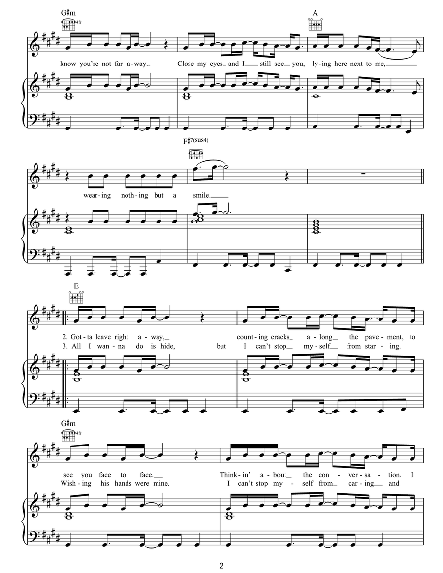 Standing In The Dark Standing In The Dark Acoustic Guitar scores gallery preview page 2