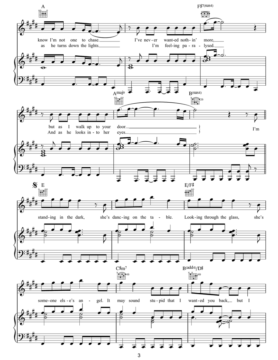 Standing In The Dark Standing In The Dark Acoustic Guitar scores gallery preview page 3