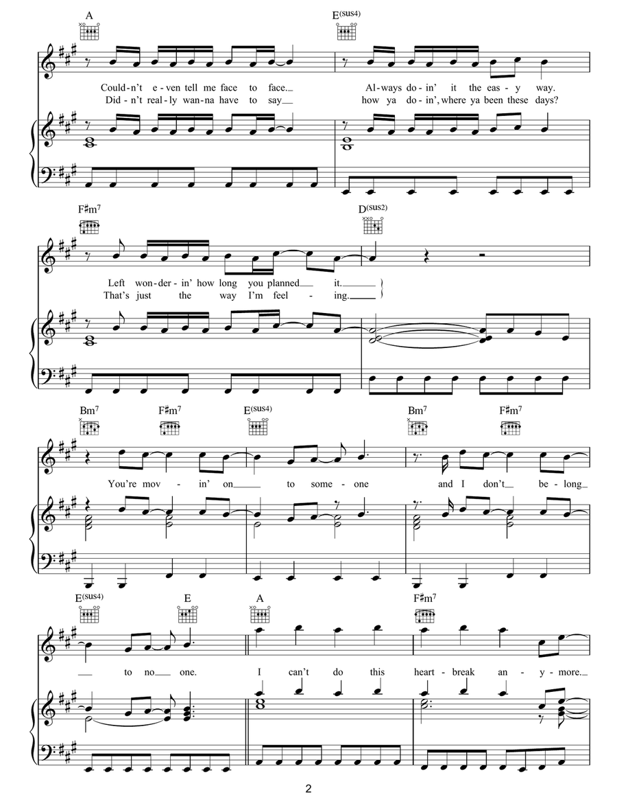 Waterfall Waterfall Acoustic Guitar scores gallery preview page 2
