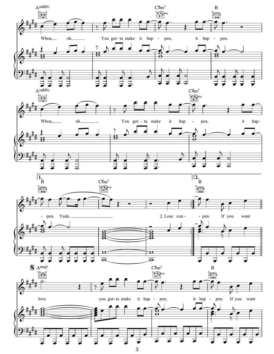 Make It Happen Make It Happen Acoustic Guitar scores gallery preview page 3