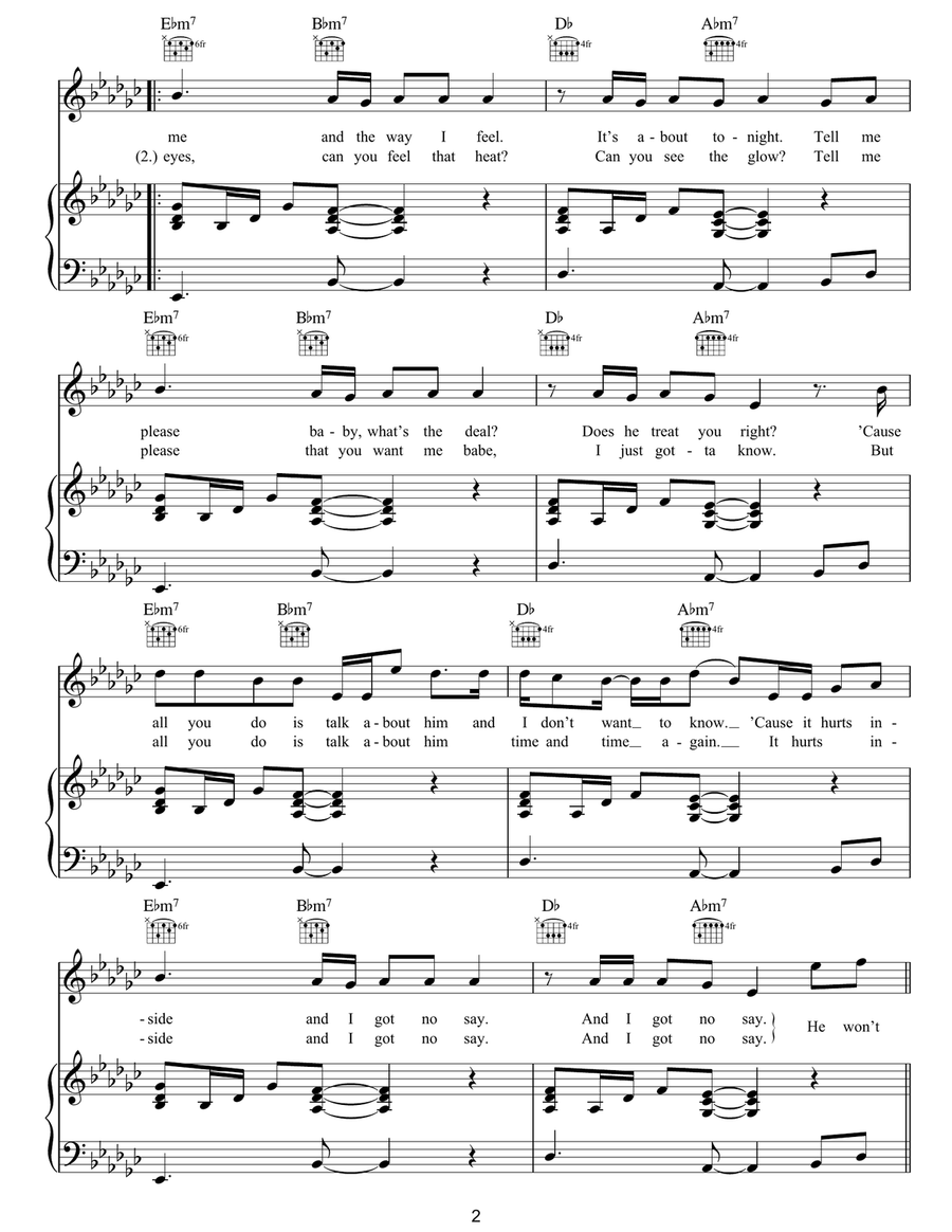 Love Locked Out Love Locked Out Acoustic Guitar scores gallery preview page 2
