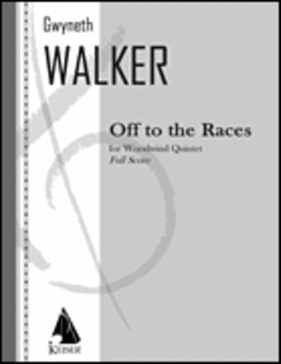 Off to the Races for Woodwind Quintet, Full Score Woodwind Quintet scores gallery preview page 1