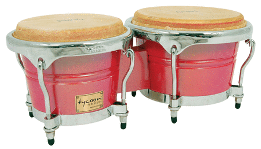 Concerto Series Red Spectrum Finish Bongos Percussion scores gallery preview page 1