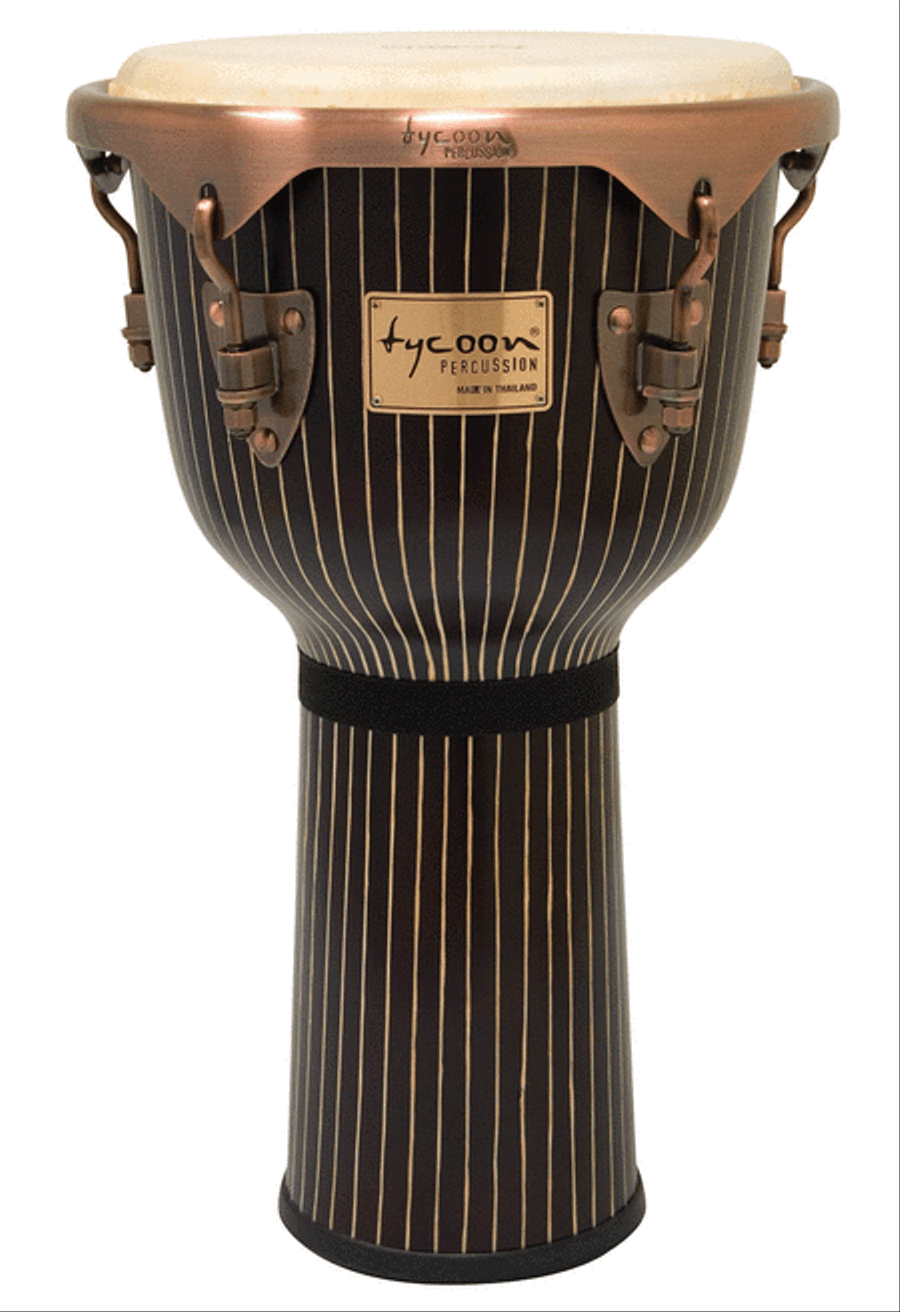 Master Handcrafted Pinstripe Series Djembe Drums & Percussion Instruments scores gallery preview page 1
