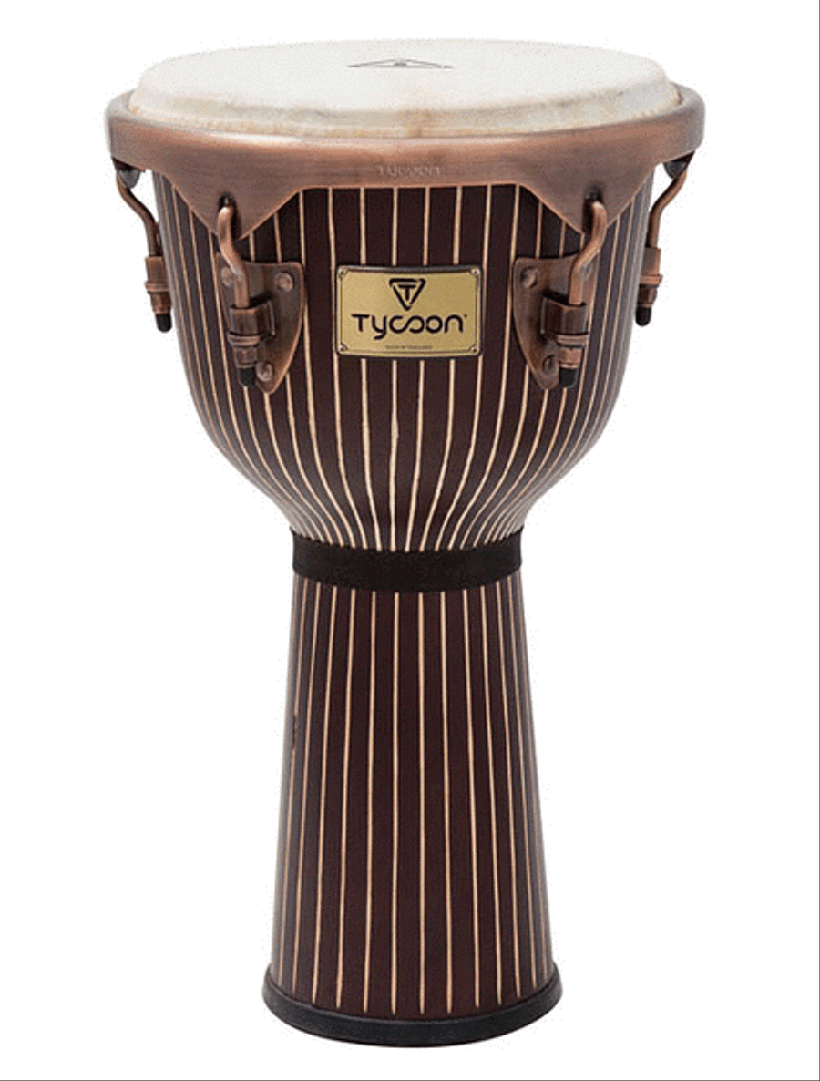 Master Handcrafted Pinstripe Series Djembe Drums & Percussion Instruments scores gallery preview page 2