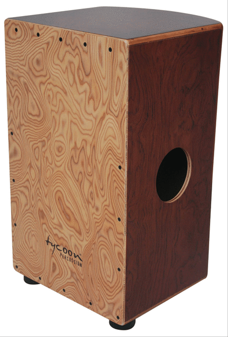 29 Roundback Series Bubinga/Makah Burl Cajon Drums & Percussion Instruments scores gallery preview page 1