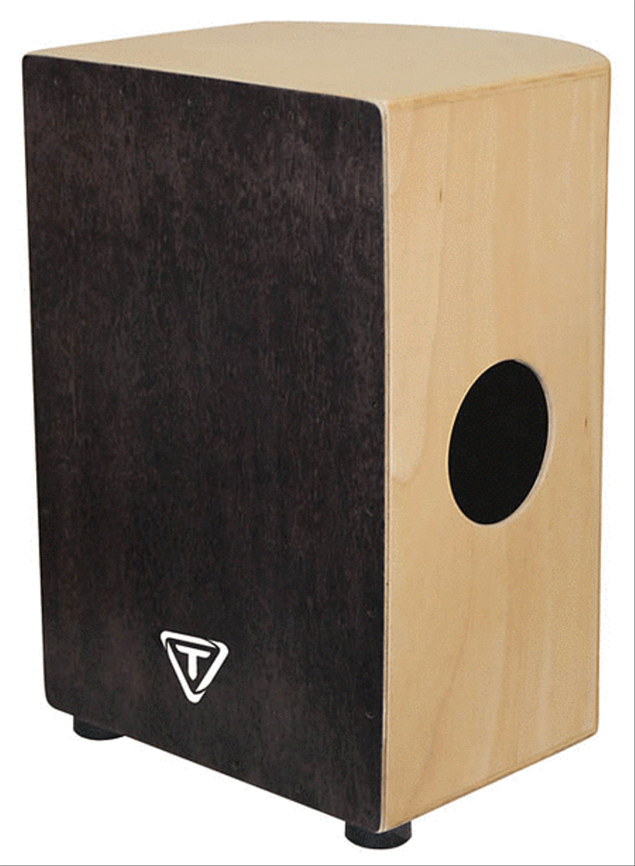 35 Roundback Series Cajon With Black Makah Burl Front Plate Drums & Percussion Instruments scores gallery preview page 2