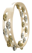 Double Row Wooden Tambourine