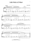 Little Waltz In E Minor