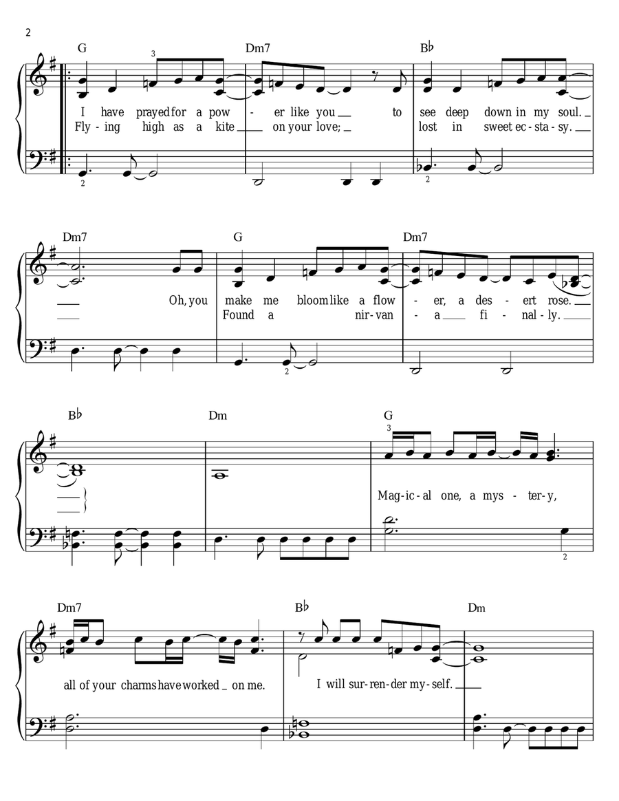 Spiritual Spiritual Easy Piano scores gallery preview page 2