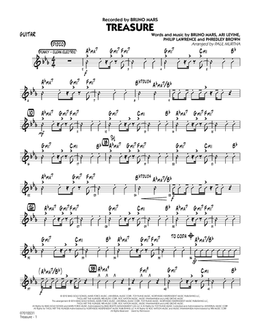 Treasure - Guitar