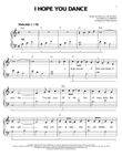 I Hope You Dance (arr. Phillip Keveren)