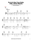 Rock-A-Bye Your Baby With A Dixie Melody