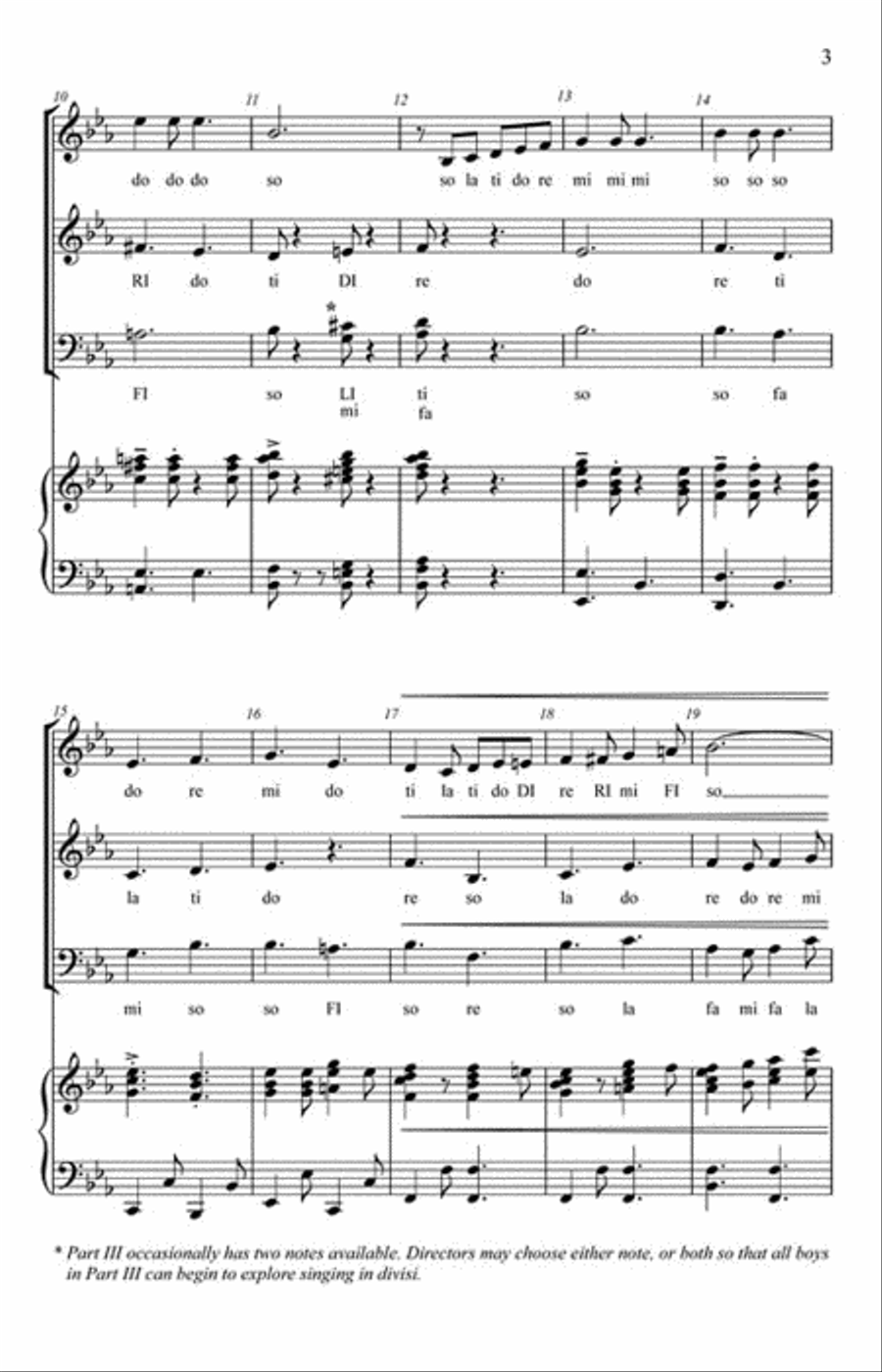 Parade (From 'Solfege Suite 4-The Military Suite') 3-Part scores gallery preview page 3
