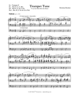 Trumpet Tune for organ and optional trumpet