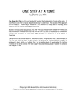 One Step At A Time, Book III for violin