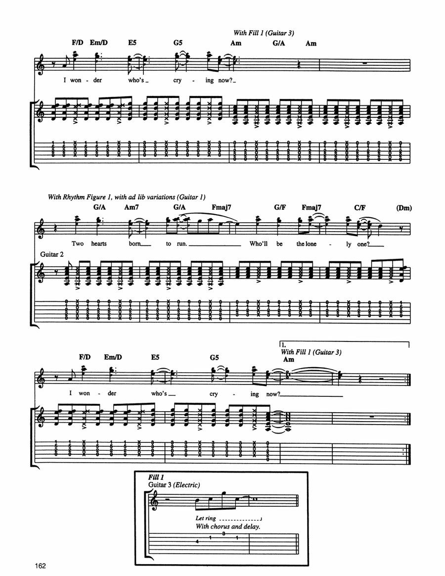 Who's Crying Now Who's Crying Now Acoustic Guitar scores gallery preview page 3