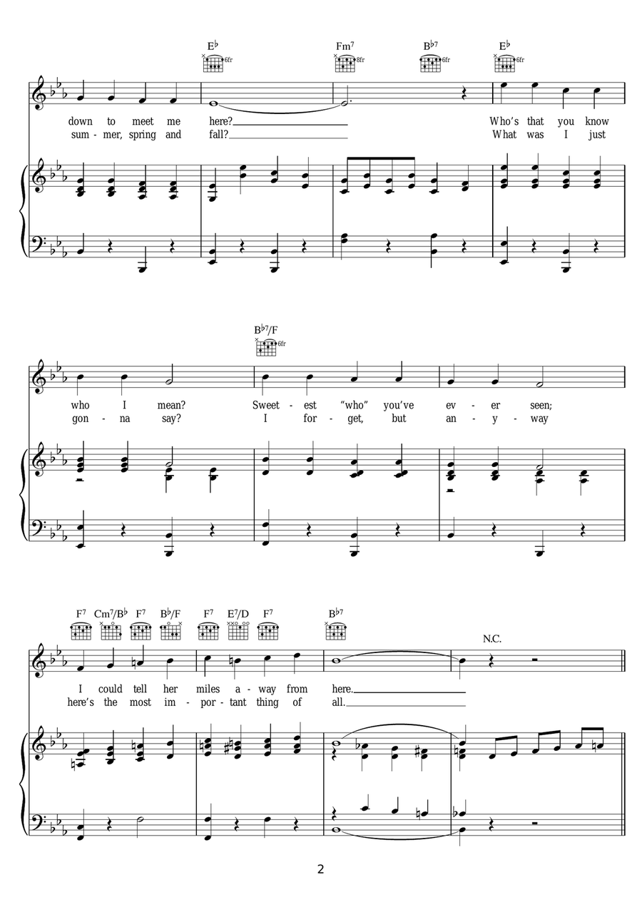 Yes Sir, That's My Baby Yes Sir, That's My Baby Acoustic Guitar scores gallery preview page 2